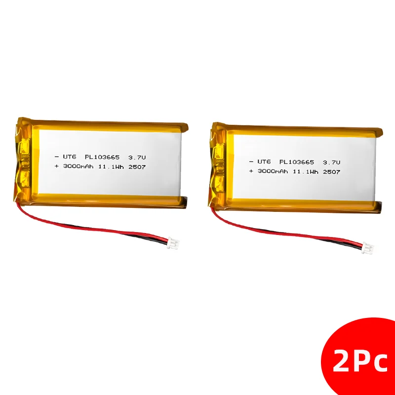 3000mAh 2PCS