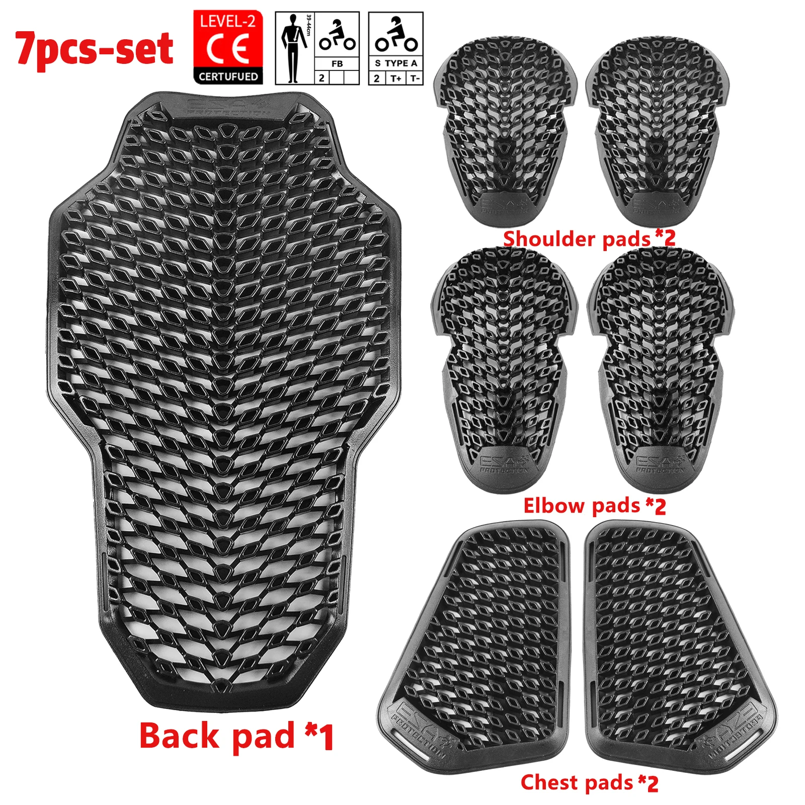 7PCS pads