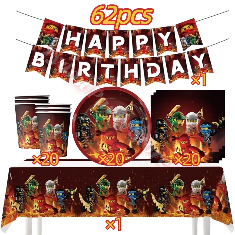 62pcs