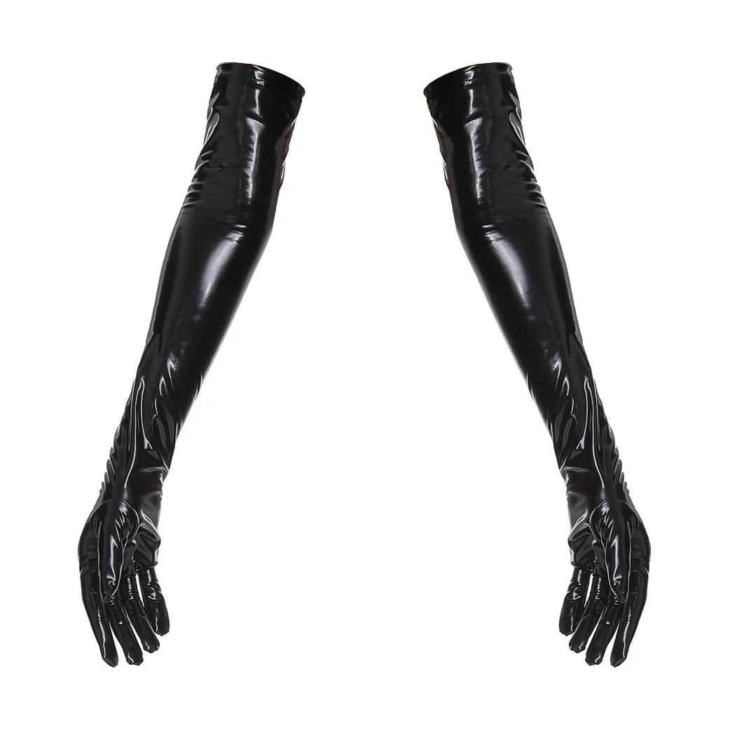 black gloves