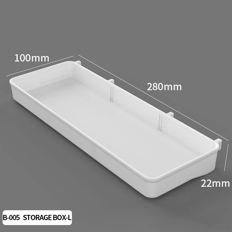 White Storage Box L