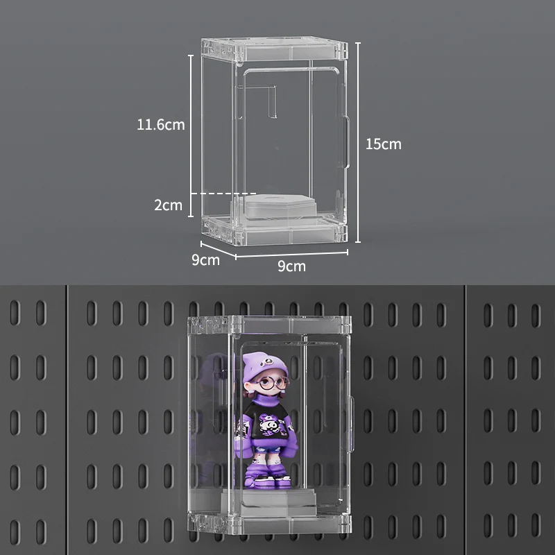 Clear Dolls Box S