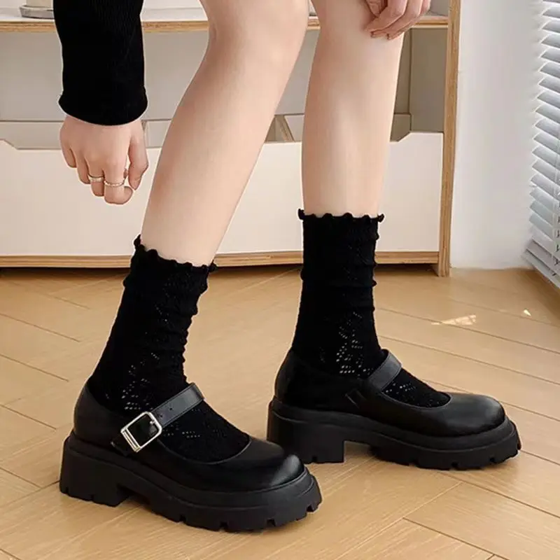 6 pairs BLACK