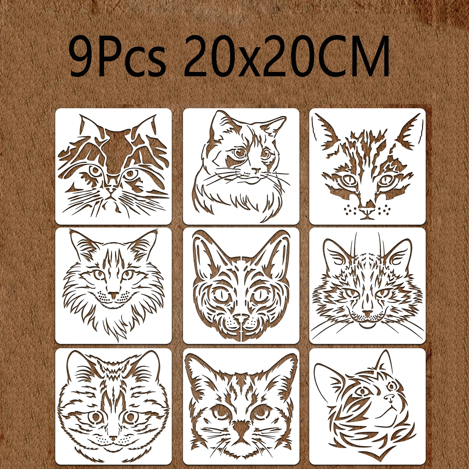 9Pcs Cat