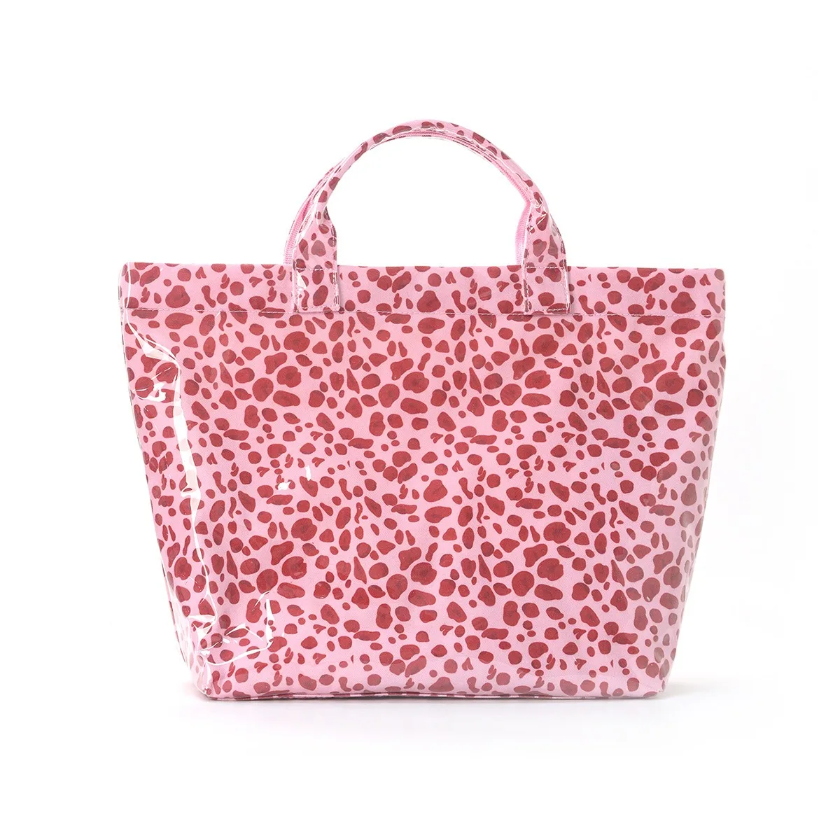 Red leopard print