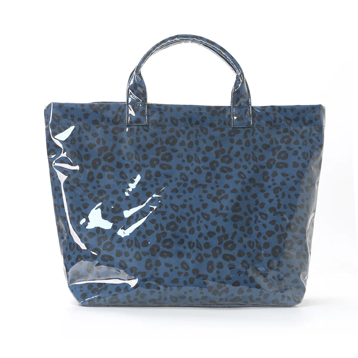 blue leopard print