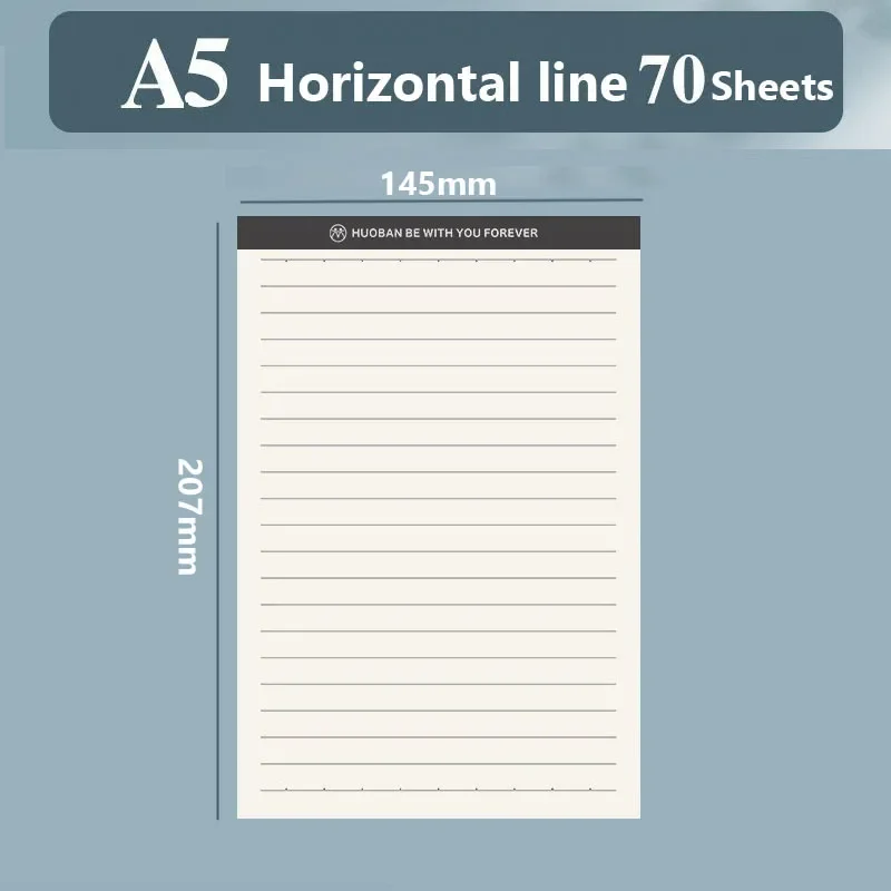 A5 Horizontal line