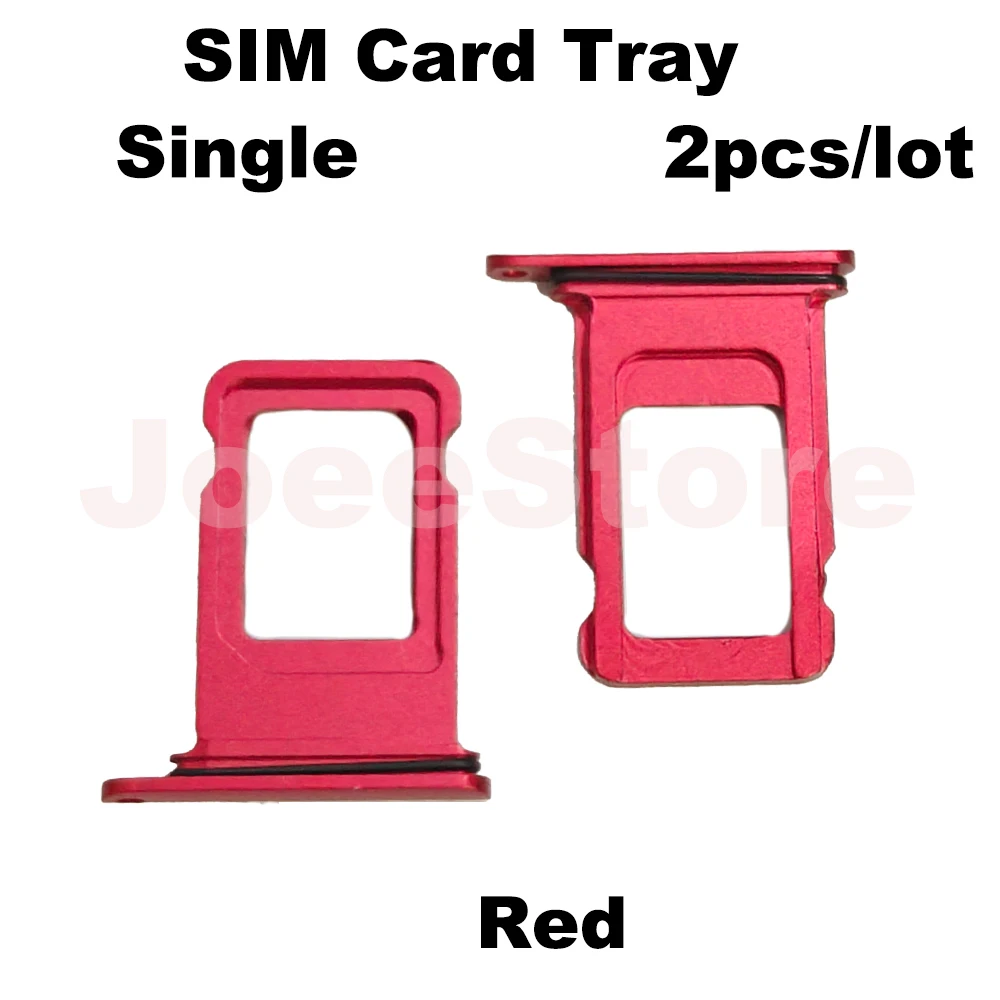 2x Red Single