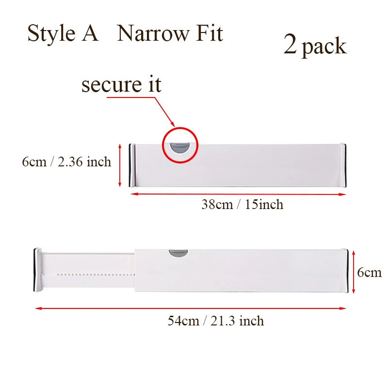 Style A narrow 2pc