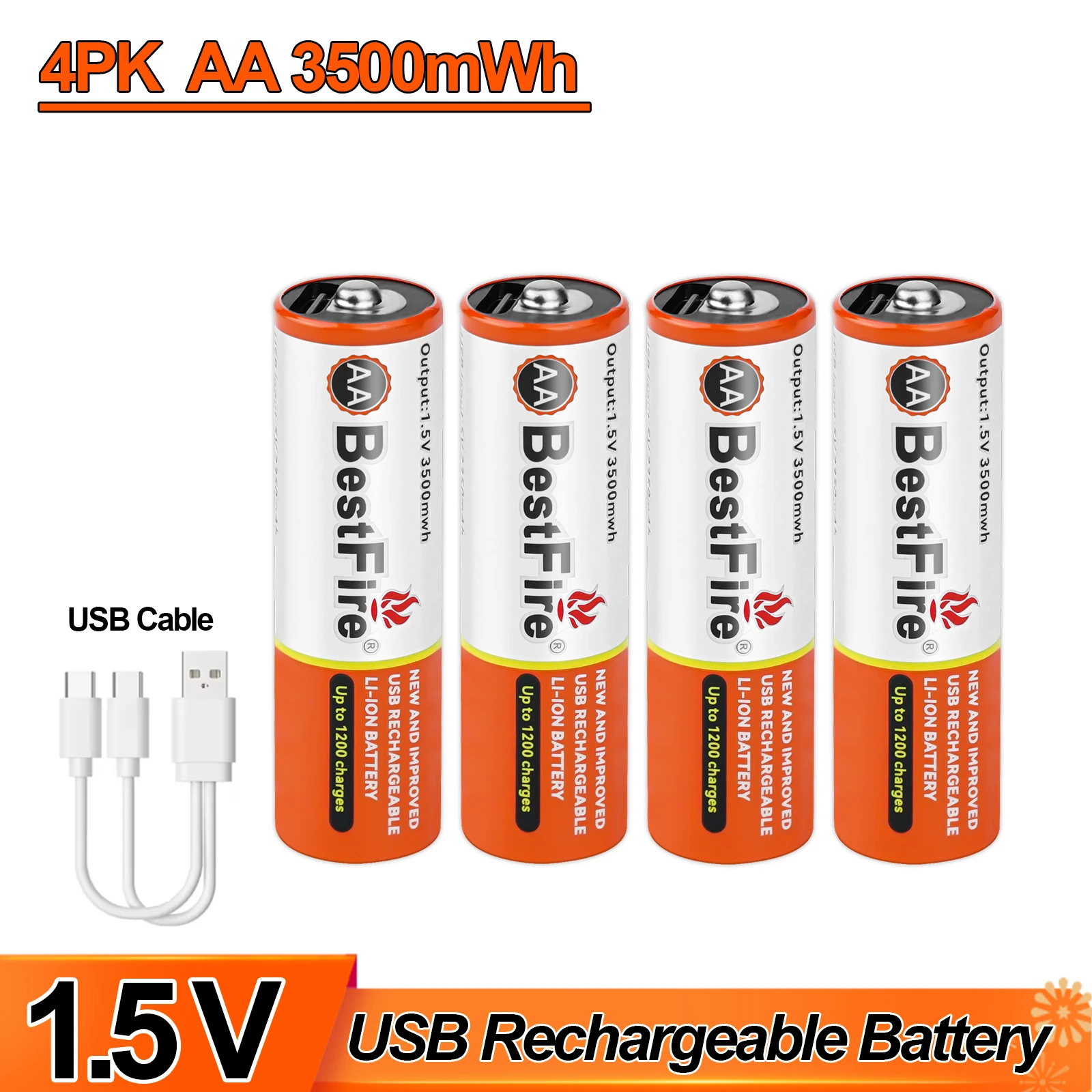 4PK AA 3500mWh