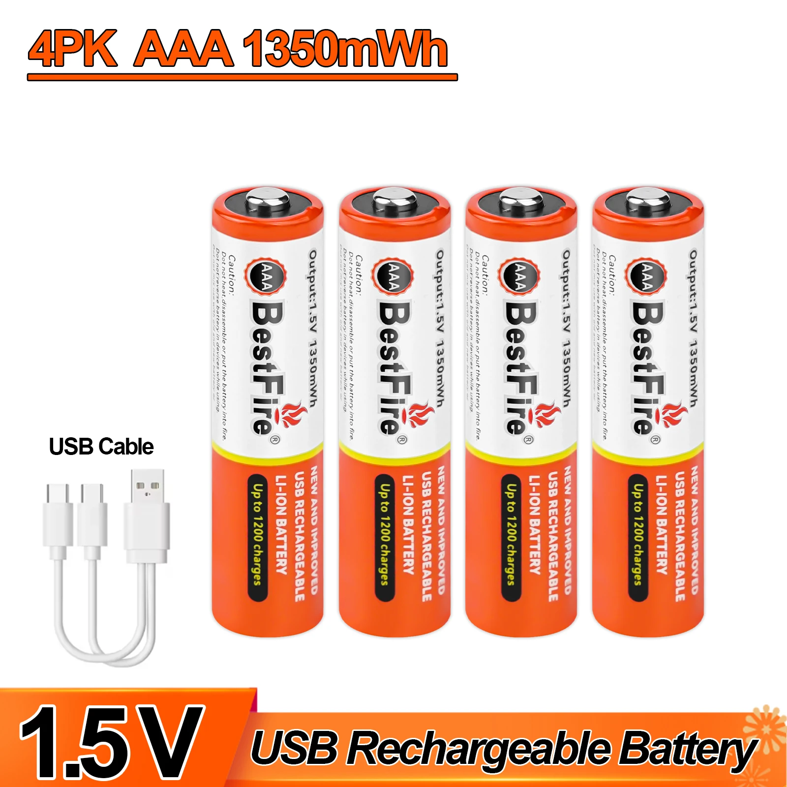 4PK AAA 1350mWh