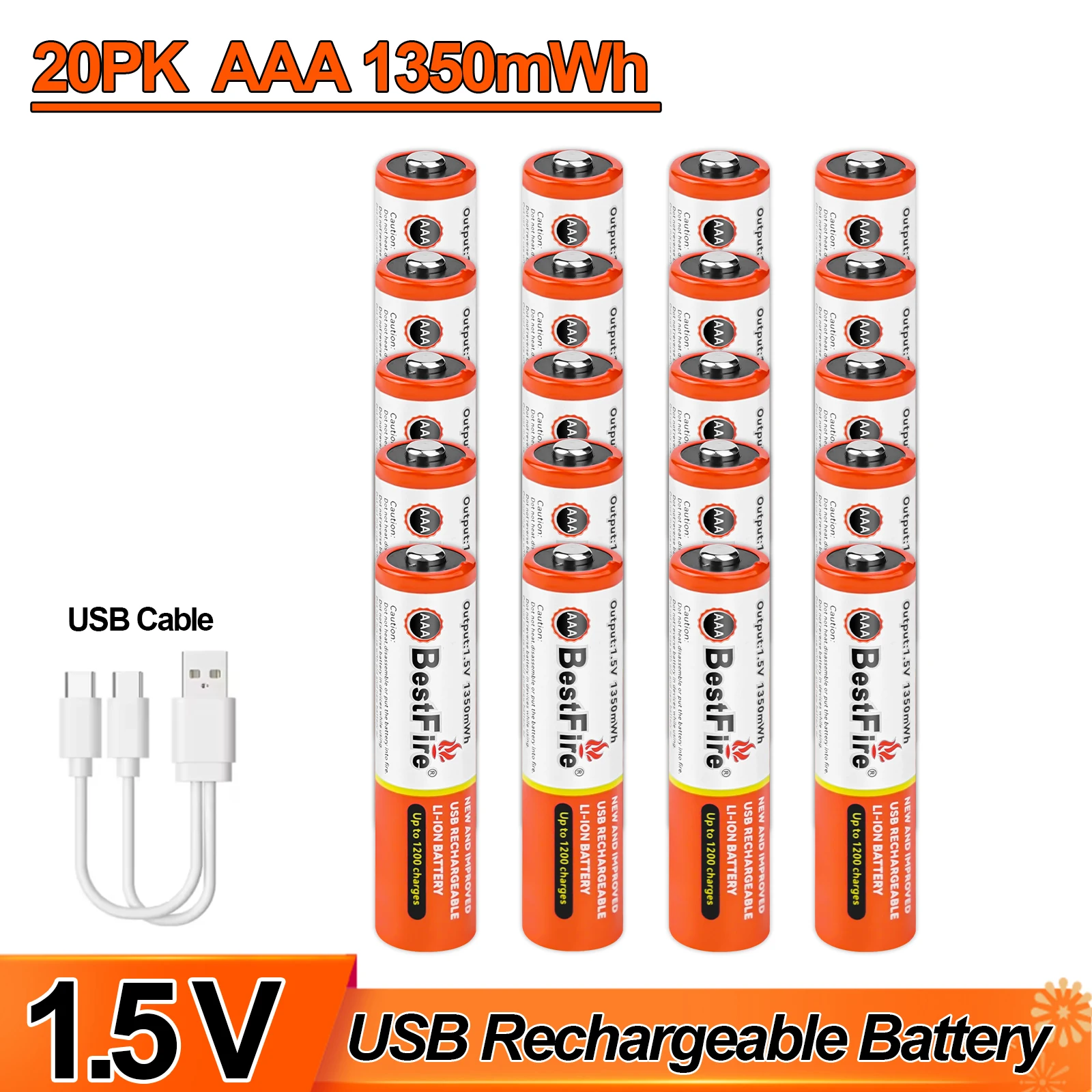 20PK AAA 1350mWh