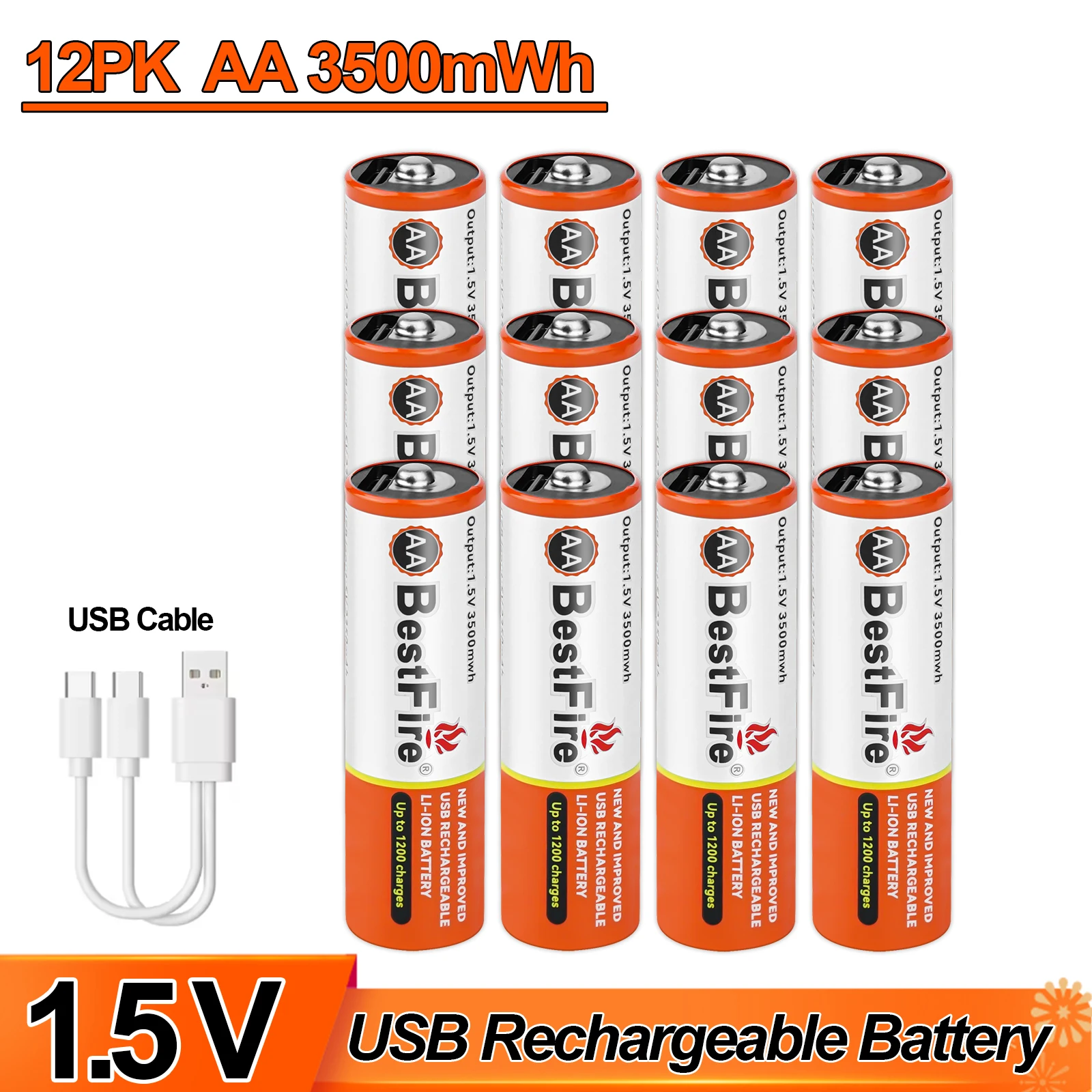 12PK AA 3500mWh