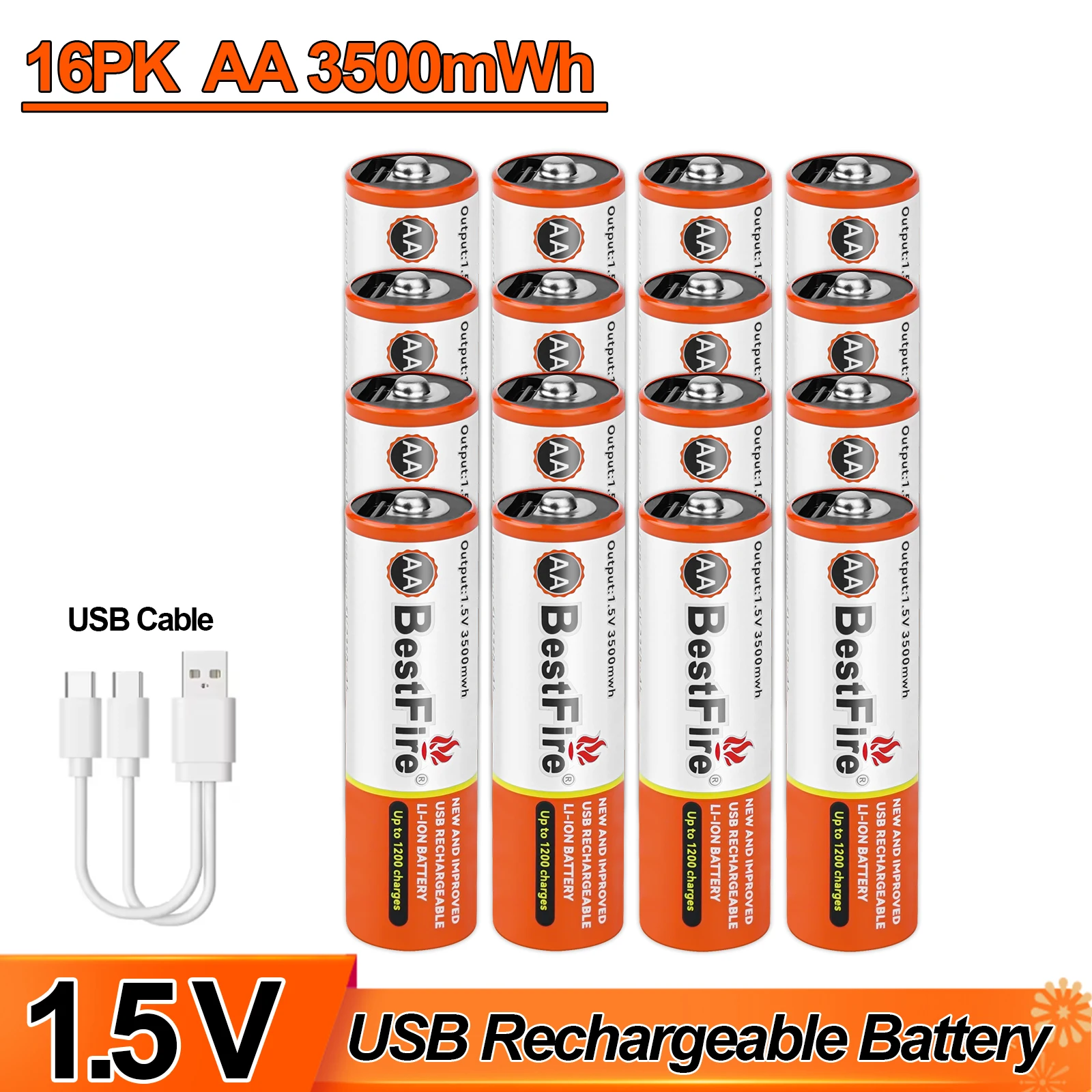 16PK AA 3500mWh