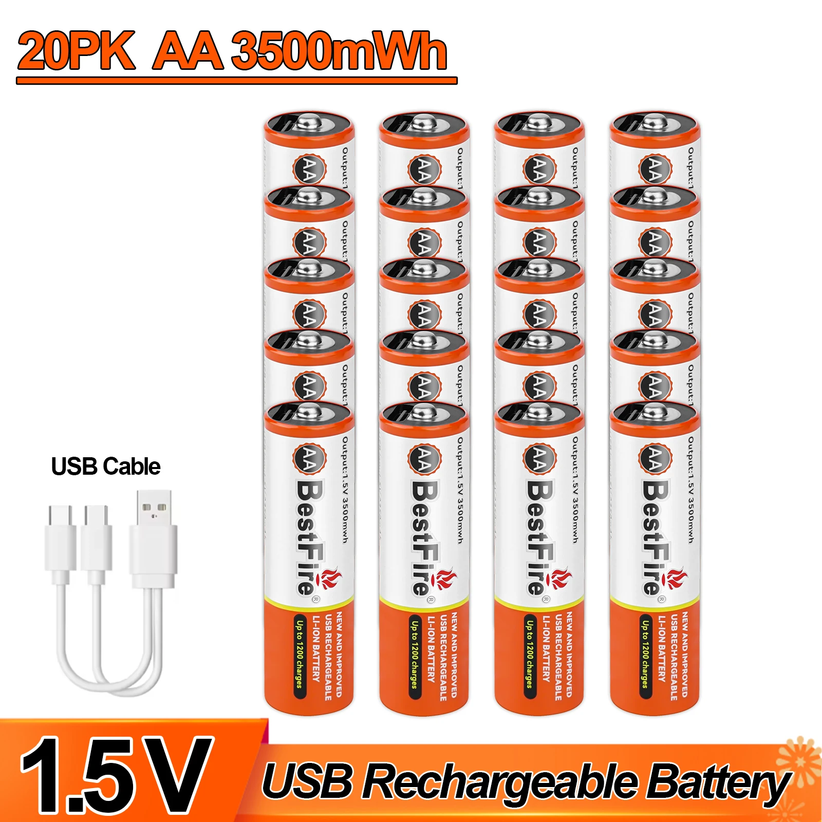 20PK AA 3500mWh