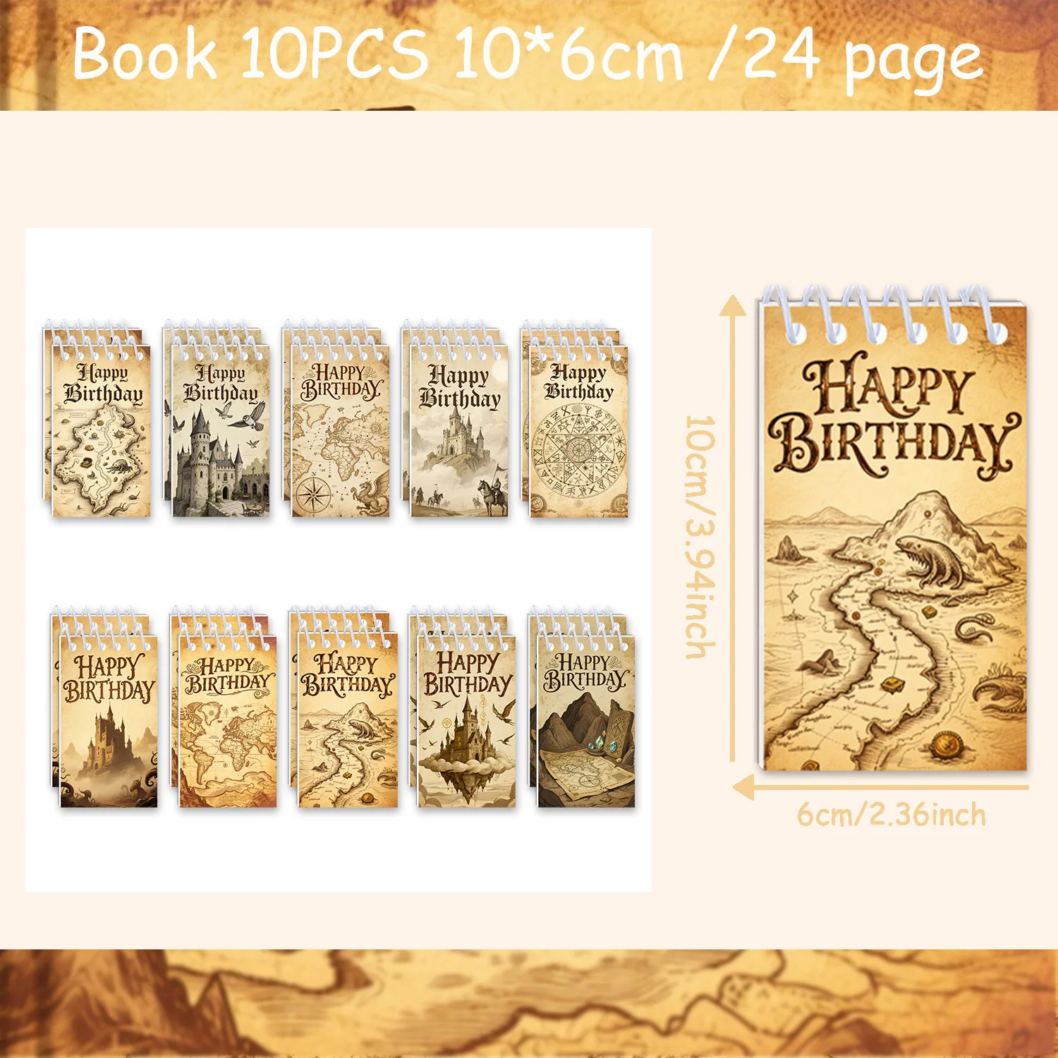 10pcs Notepad