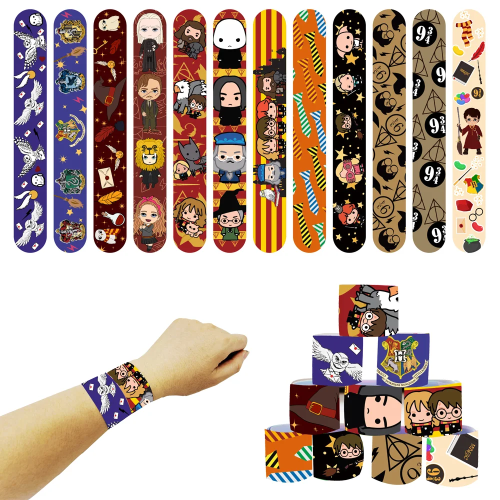 12pcs Slap Bracelet