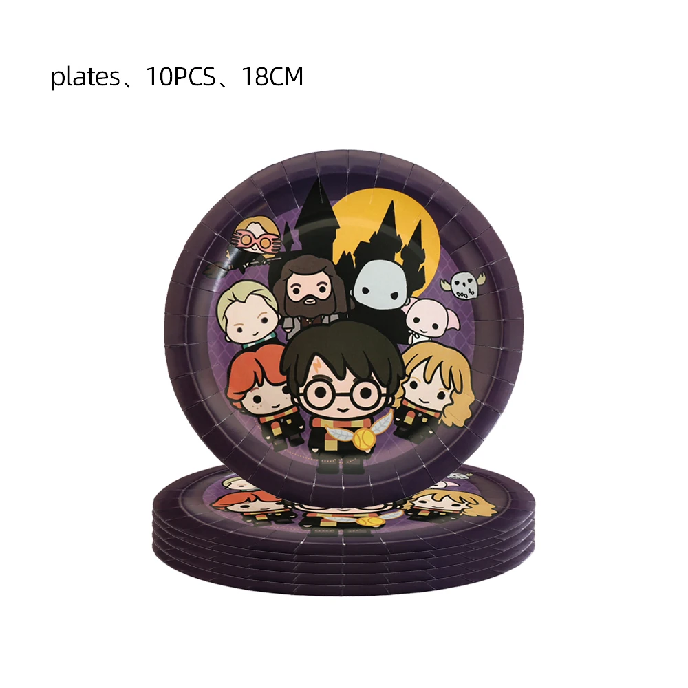 10pcs 7inch Plates