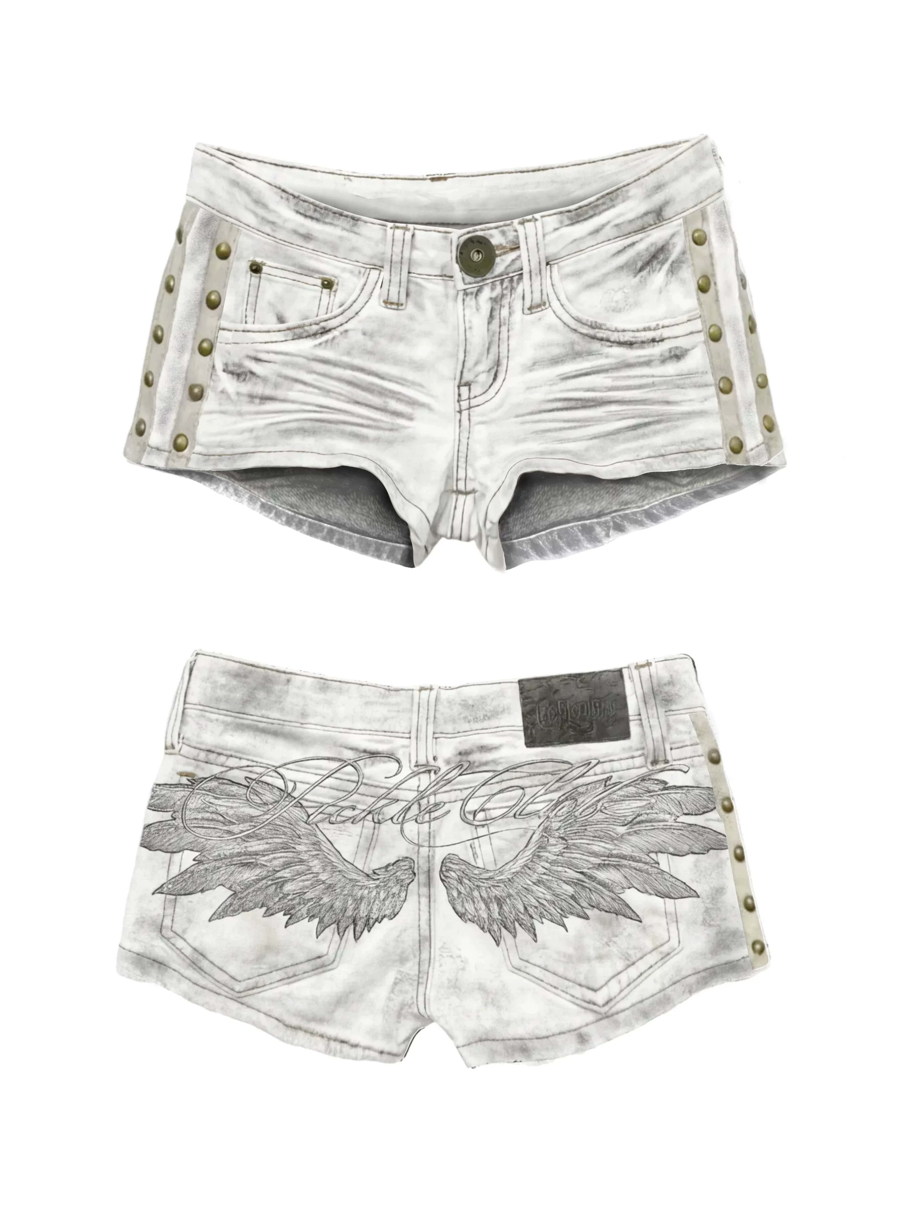 white shorts