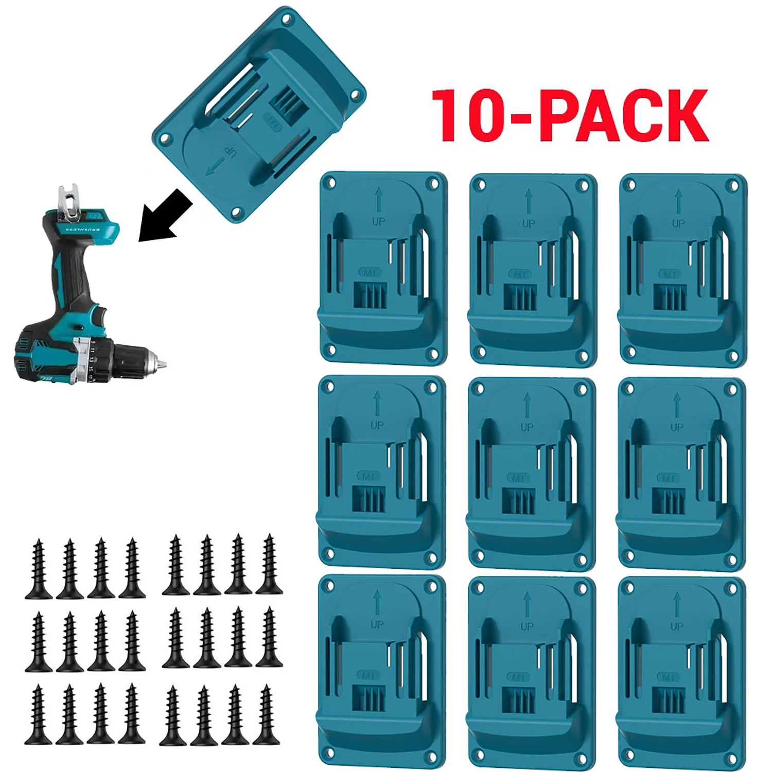10PCS Blue