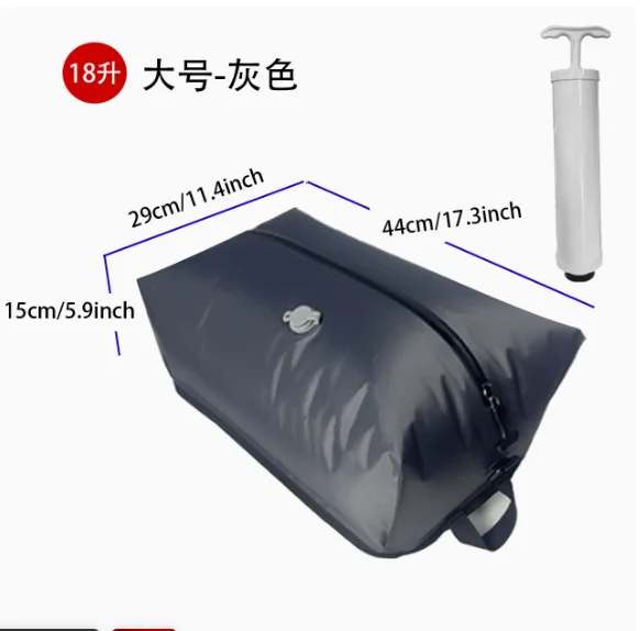 2bag grey 1hand pump