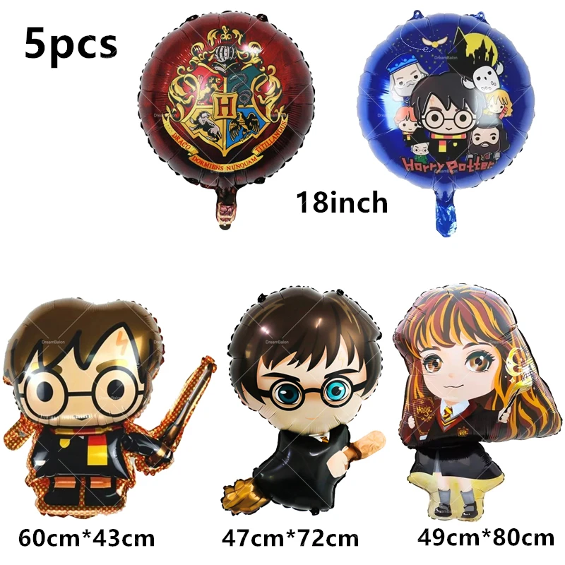 5pcs Foil Balloons