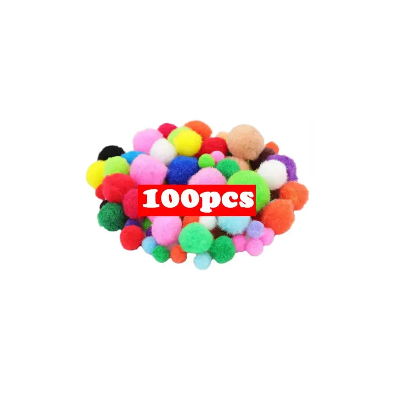 100pcs pompoms