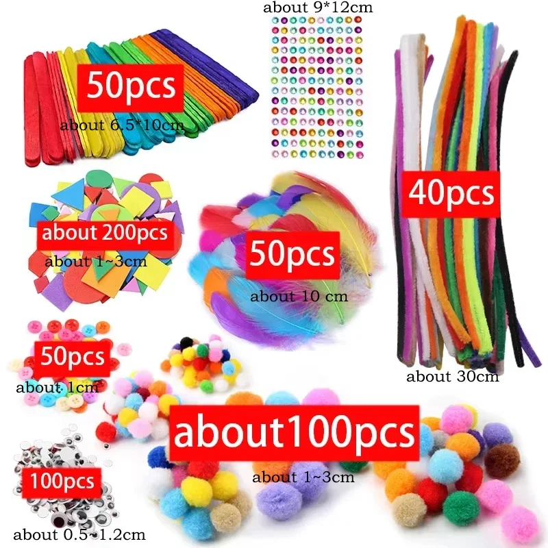 590pcs set 8 in 1