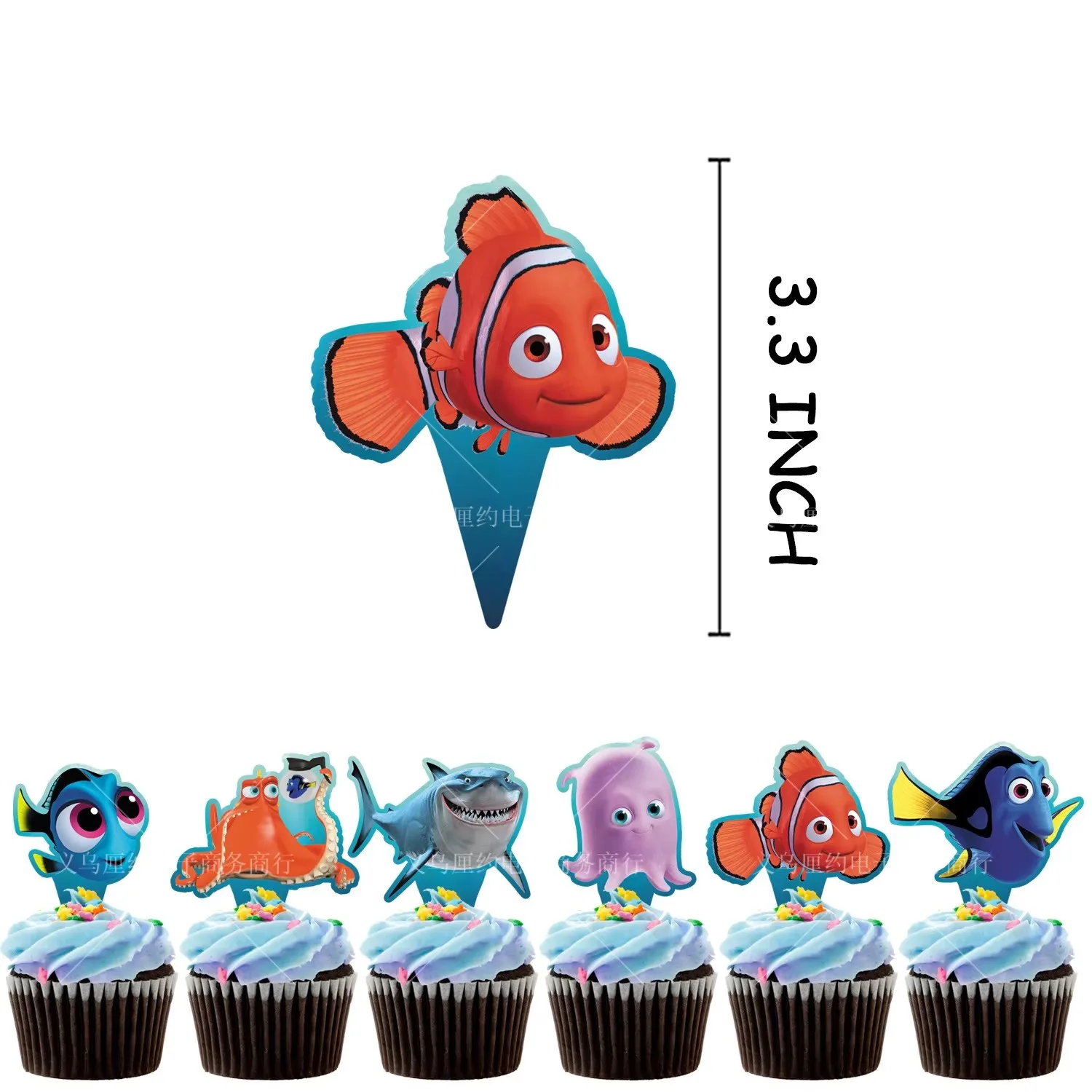 12pcs cupcaketopper