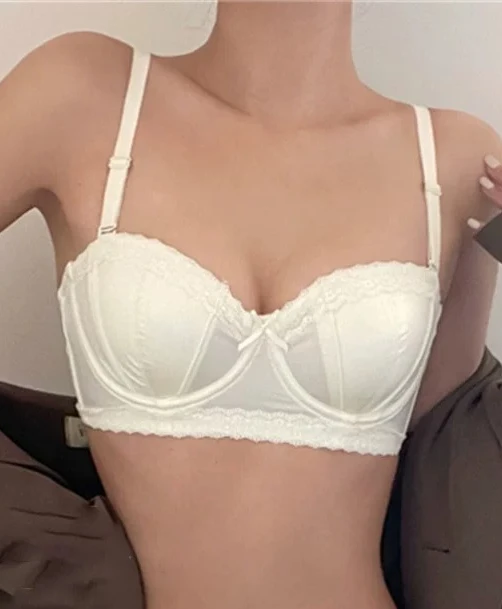 White - bra only