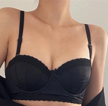 Black - bra only