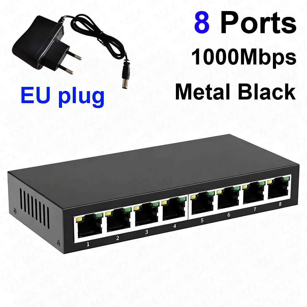 8 Metal Black EU