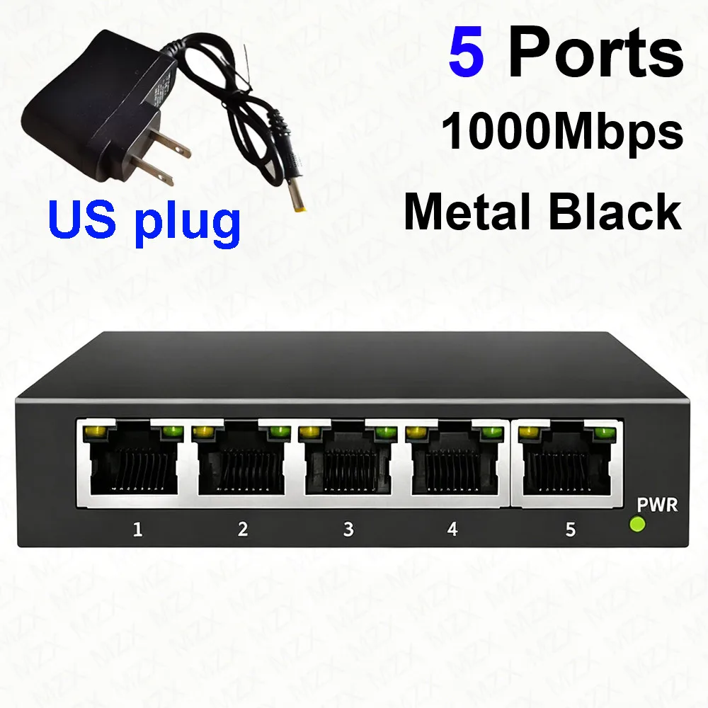5 Metal Black US