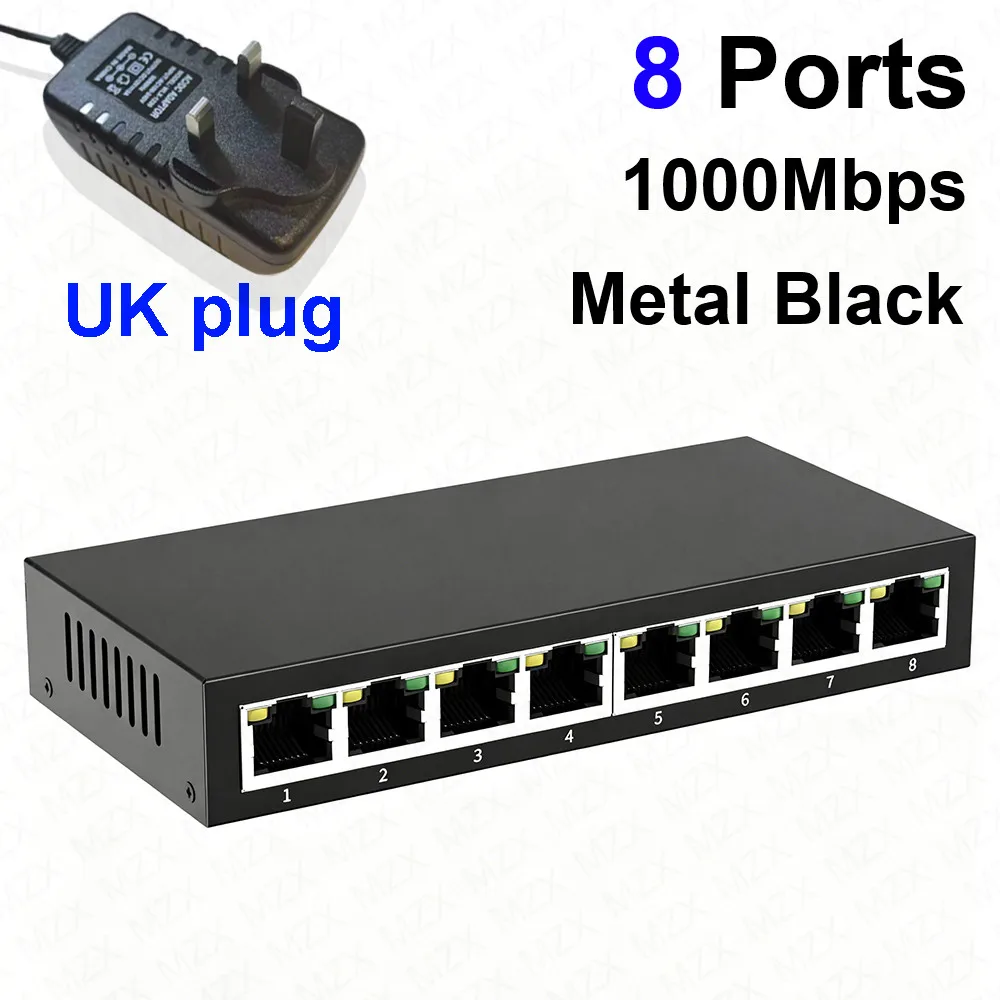 8 Metal Black UK