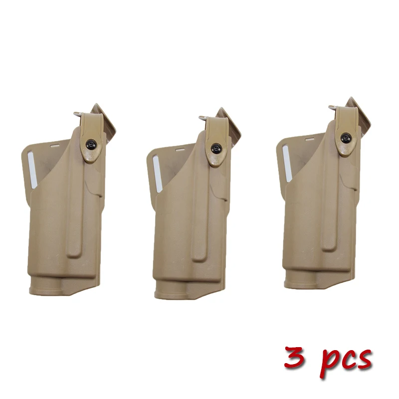 tan holster 3PCS