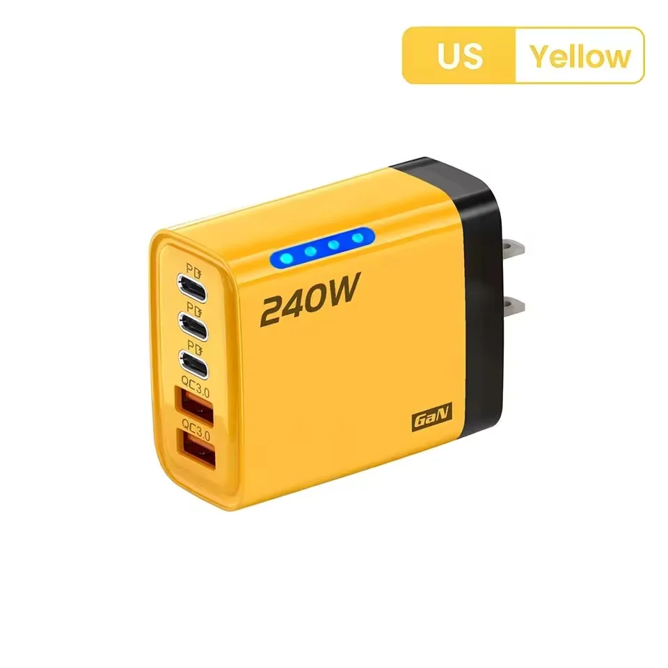 US Plug Yellow