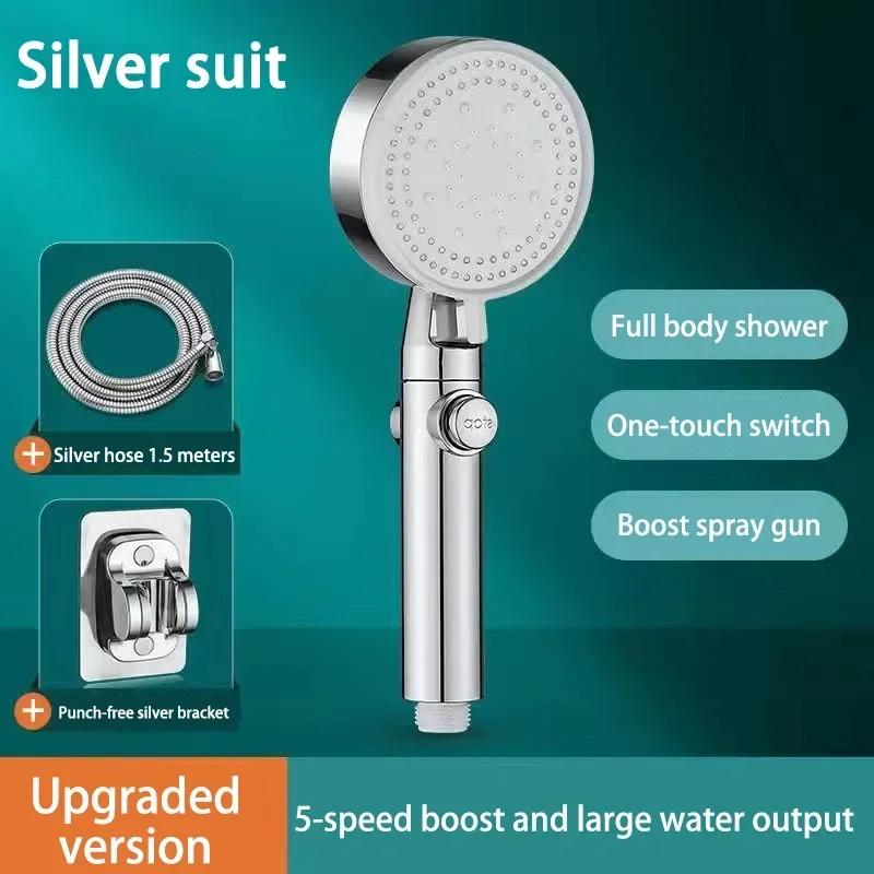 Silvery suit