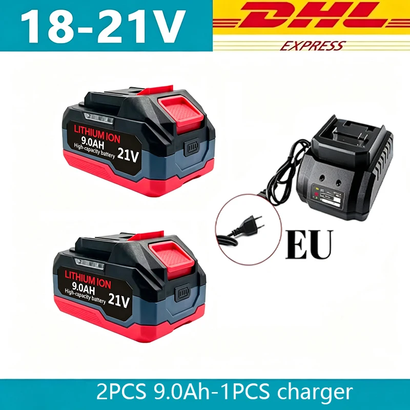 2PCS 9.0Ah-charger