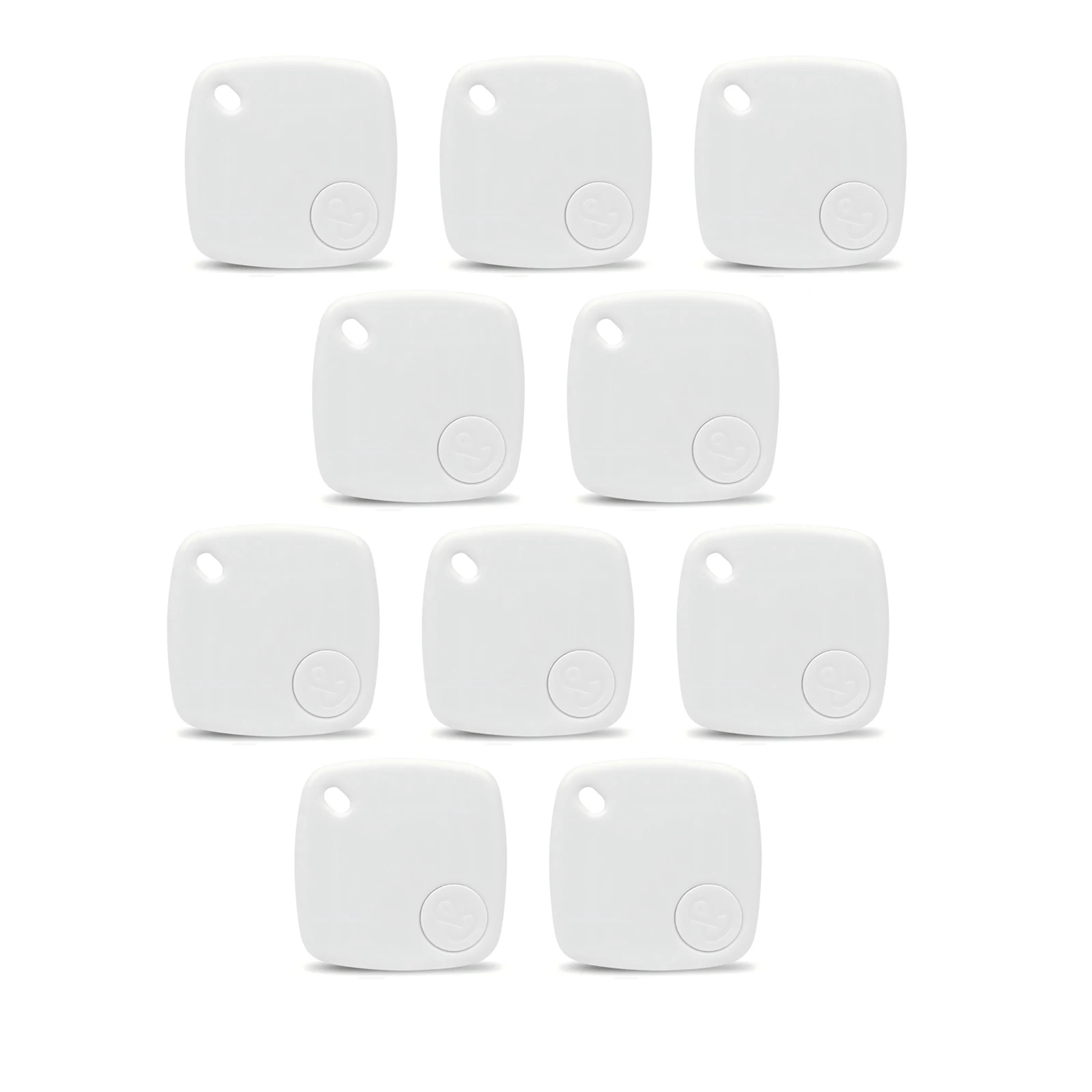 10pcs-White