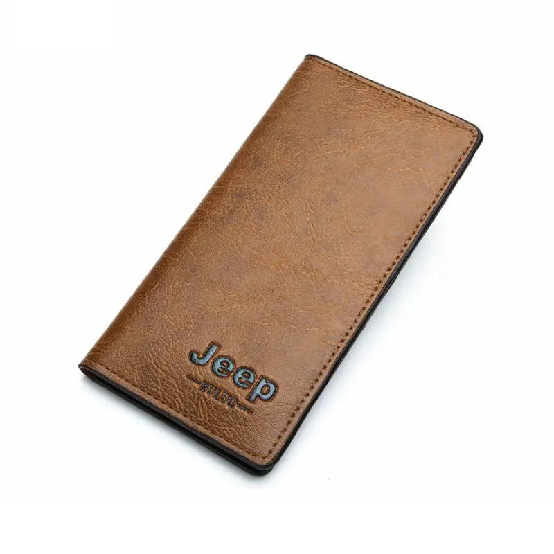 207khaki long wallet