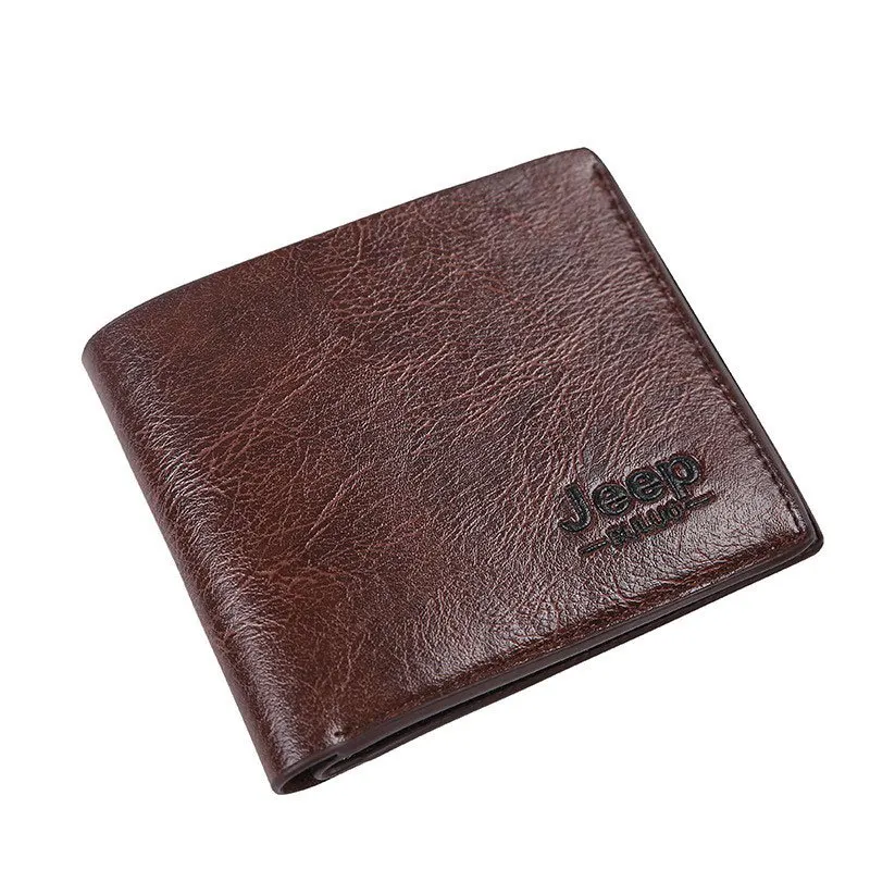 206 brown short wallet