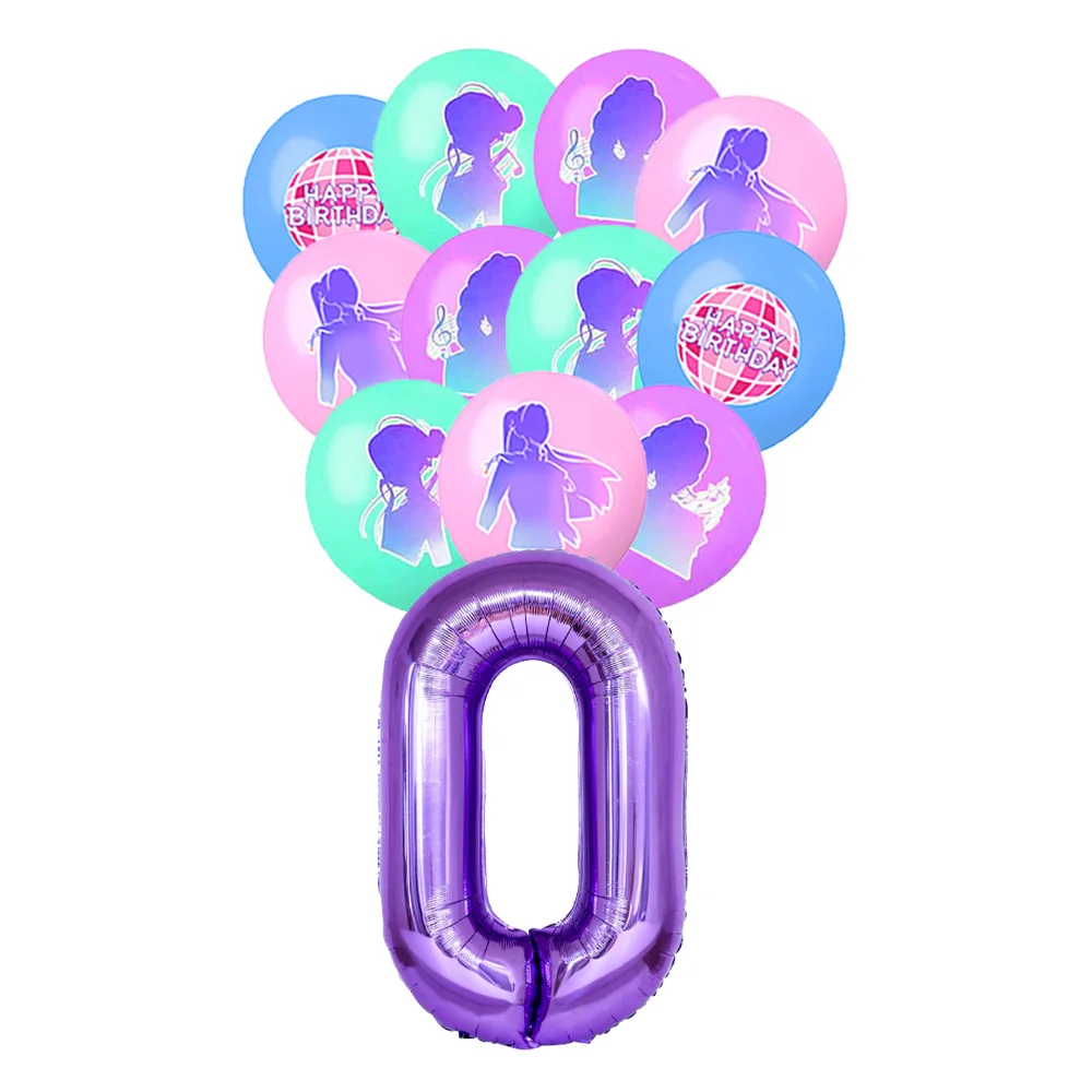 17pcs balloon 0