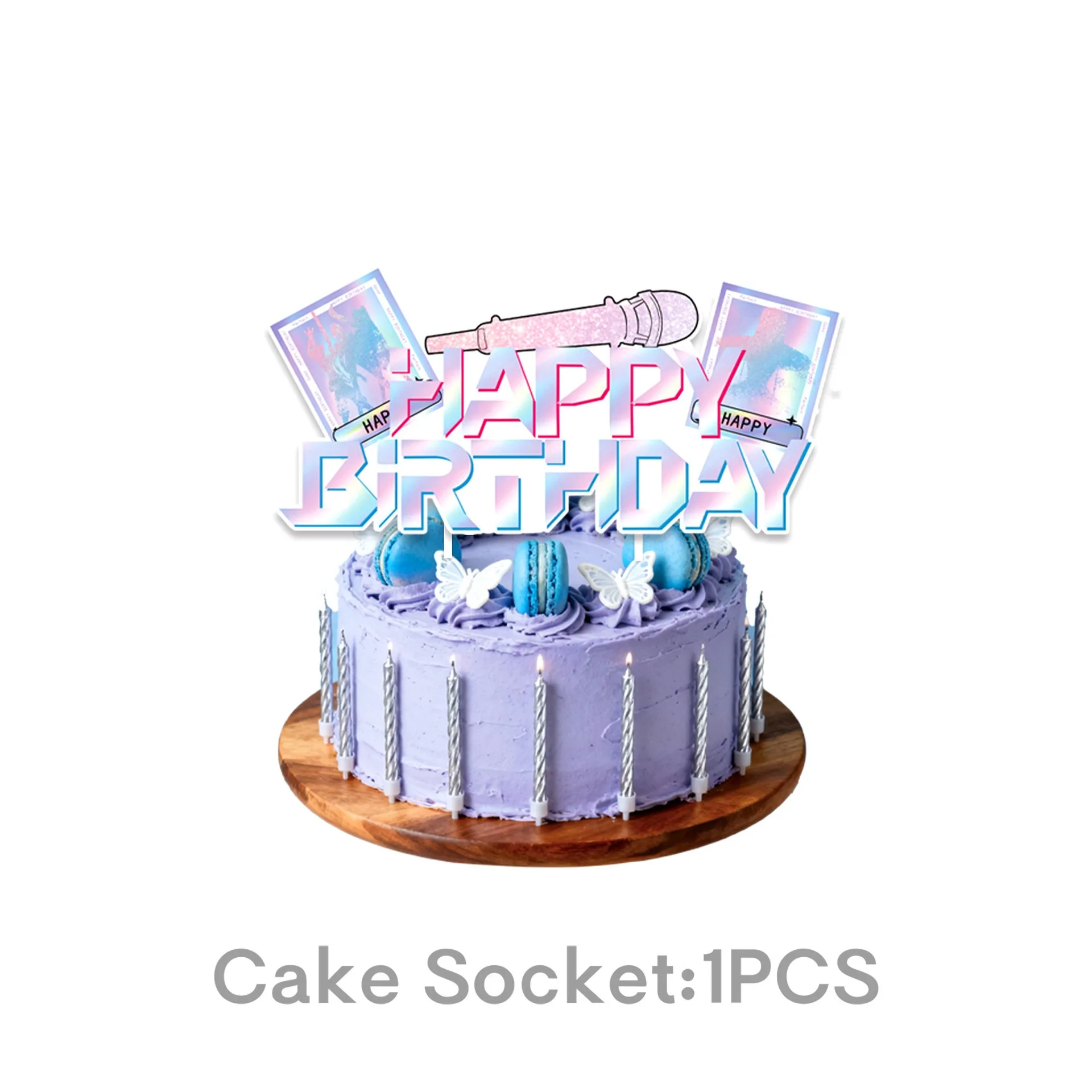 1pcs cake topper