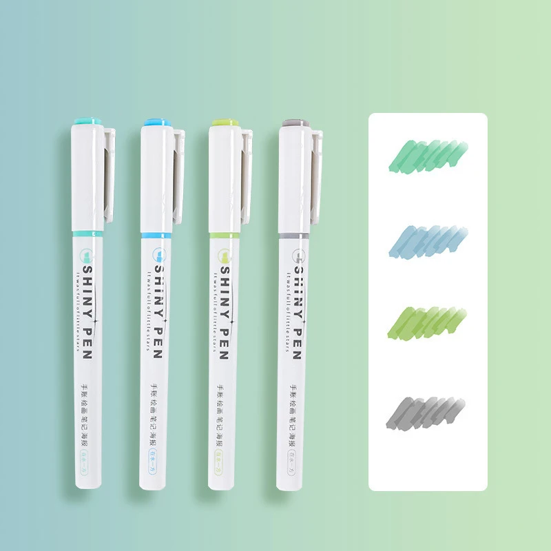 Green Shiny Pen Set