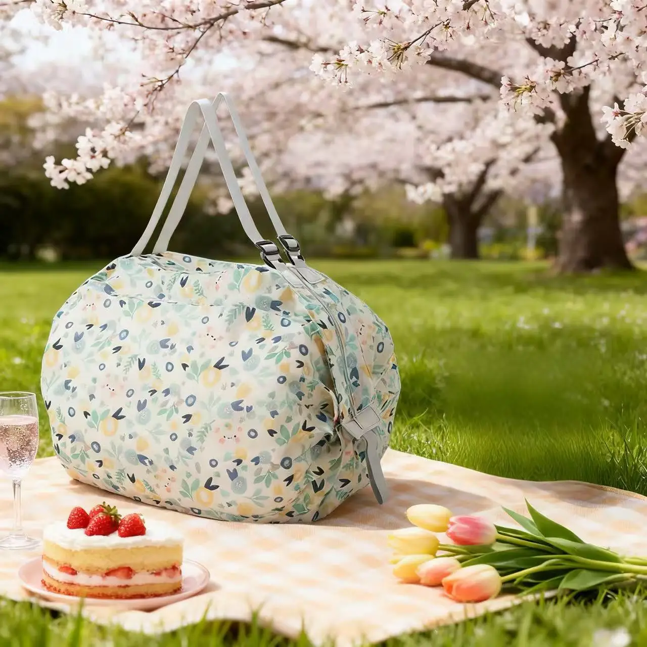 Thickened four seasons spring folding organ bag 50*35
