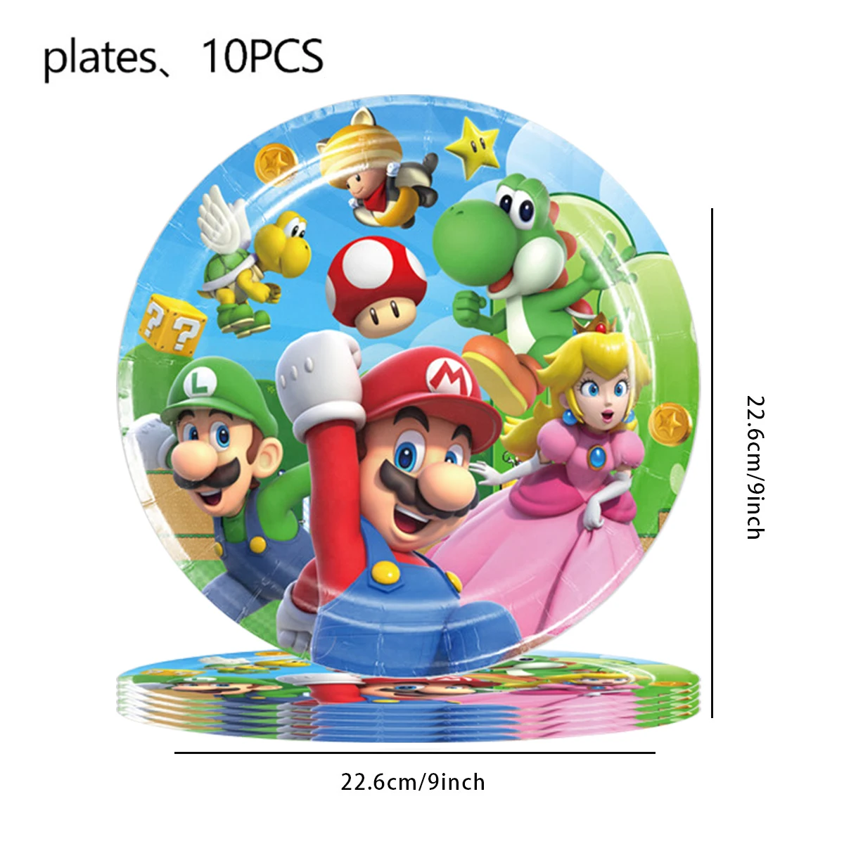 9inch plate-10PCS-1
