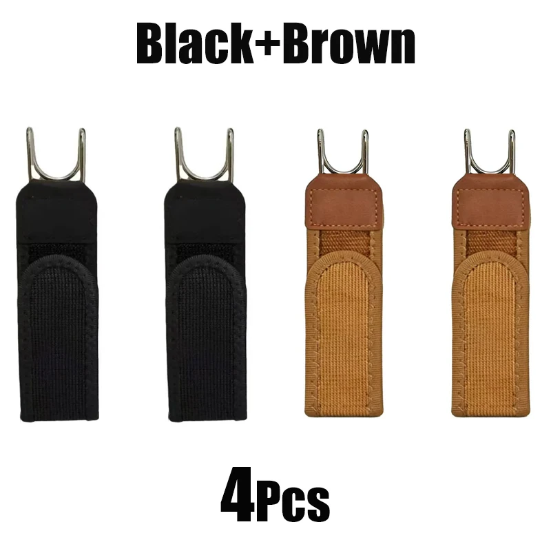 4Pcs-Black Brown