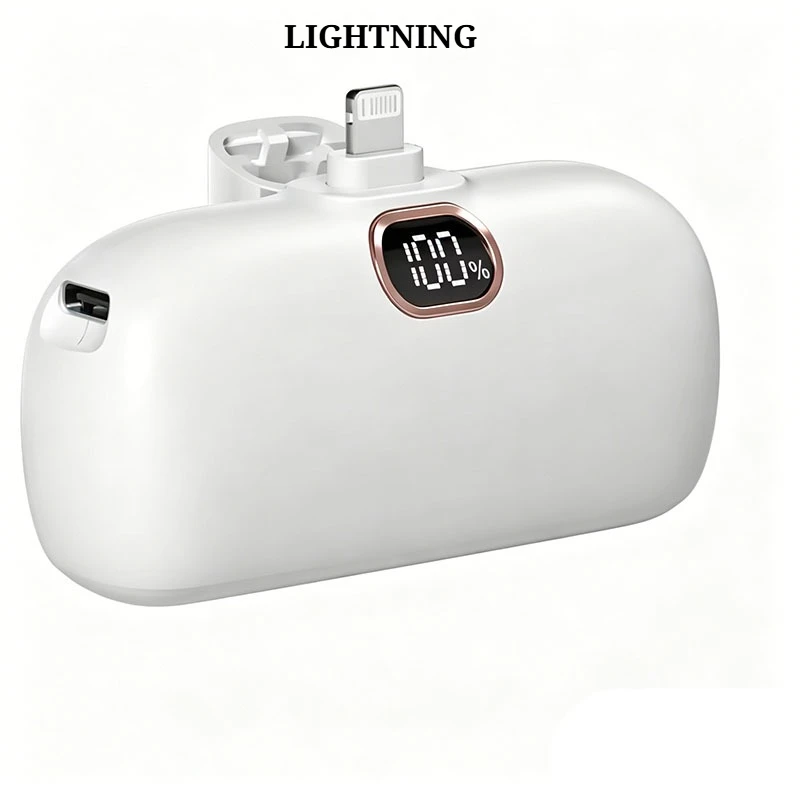 1PCS White LIGHTNING