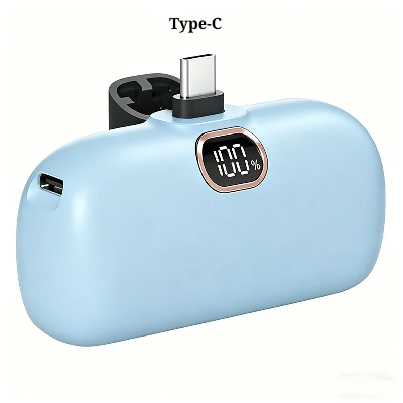 1PCS Blue Type-C