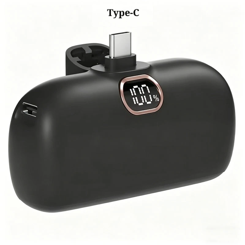 1PCS Black Type-C